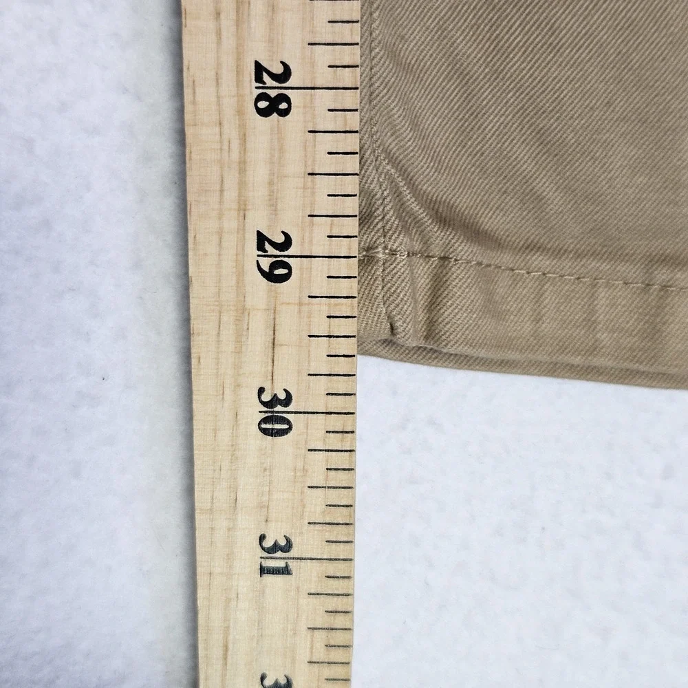 Luca Faloni Cortina Chino Men 30 IT46 Pant Made in Italy Trouser 30x29 Camel Tan